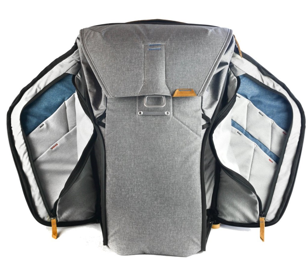 Peak Design Everyday Backpack open - Top Camera Backpacks