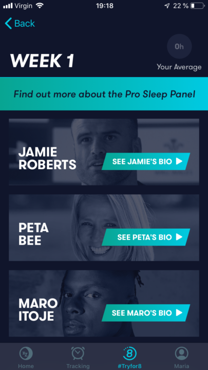 Sleep App ambassadors