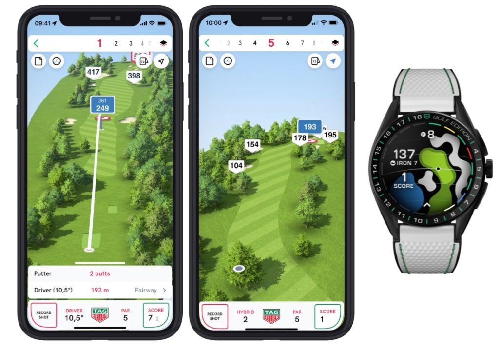 Tag Heuer Golf Edition app